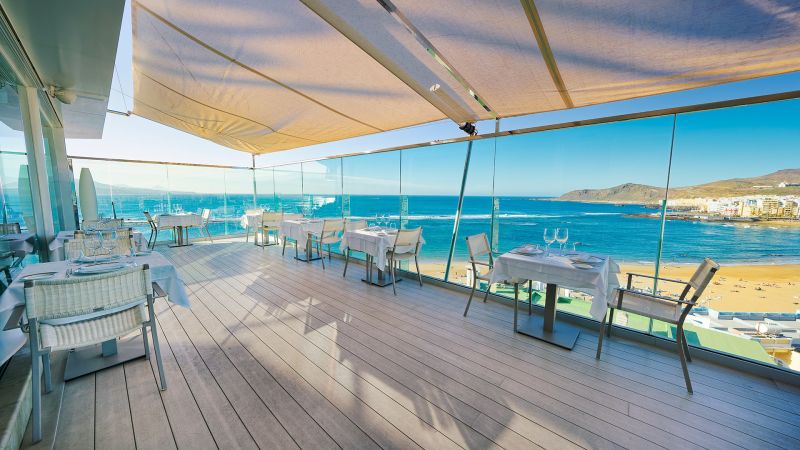 Imagen de la terraza del restaurante Summum