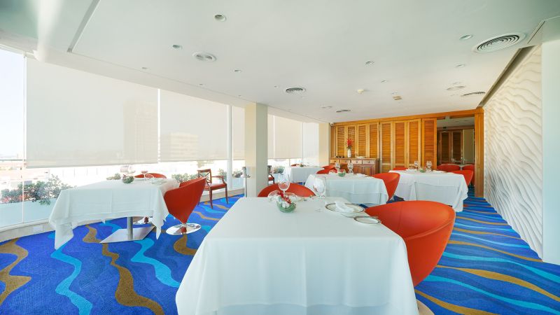 Imagen lateral del restaurante Summum