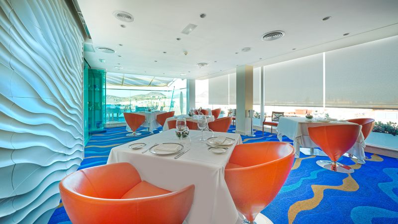 Imagen panóramica del restaurante del restaurante Summum